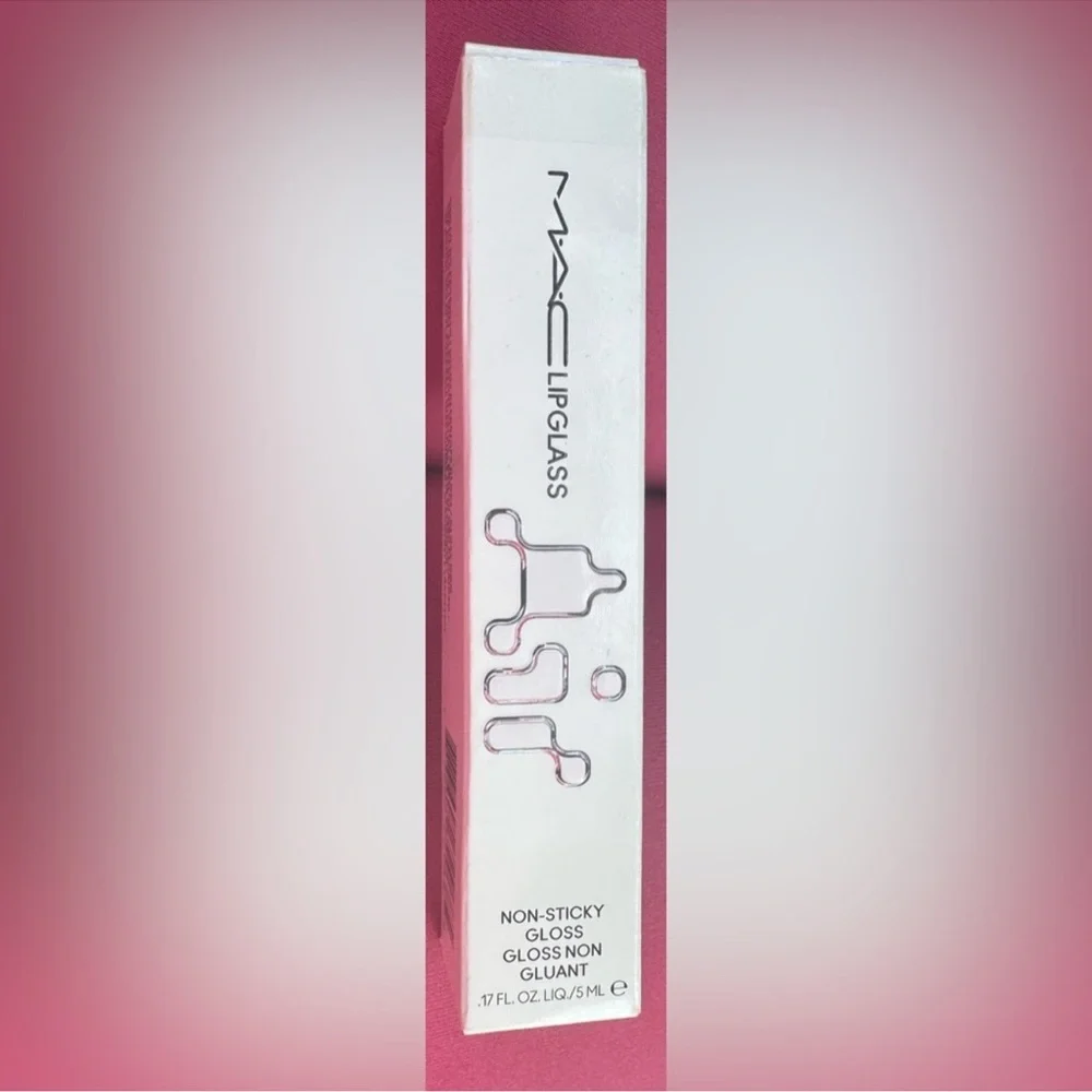 BNIB MAC Cosmetics Lipglass Air Non-Sticky Lipgloss in Frosting